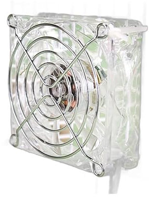 VIVIWI Ventilatore di raffreddamento per animali domestici Portatile Acrilico USB Scrivania Ventola di Raffreddamento Pet Cage Fan Per Criceti Conigli Cani Forniture