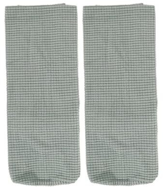 Amosfun 2 fundas elásticas para reposabrazos de sofá, toallas protectoras suaves para el hogar y la oficina, respetuosas con la piel, diseño simple para protección de muebles, toallas de reposabrazos