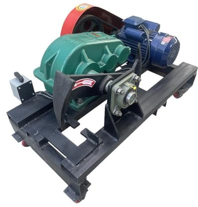 Log Splitter Easy Mobility Dual Blades Fast Rotating Cutting Firewood Splitting Forest Harvesting Fireplace Log Splitter