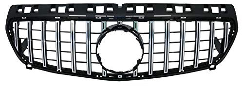 KITT Tunning FGMBW176GTRCN - Griglia centrale 1990-2014, colore: Nero/Cromo