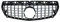 KITT Tunning FGMBW176GTRCN - Griglia centrale 1990-2014, colore: Nero/Cromo