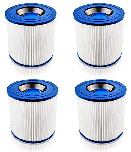 4x Filtro de Cartucho, reemplazo de Filtro de Aire para Kärcher WD3 Premium WD2 WD3 MV3 WD3P KIT de extensión reemplazado (6.414-552.0, 6.414-772.0, 6.414-547.0) Aspiradora seca y húmeda