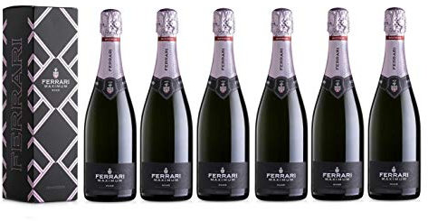 Ferrari Maximum Brut Rosé Trentodoc [ 6 Bottiglie x 750ml ]