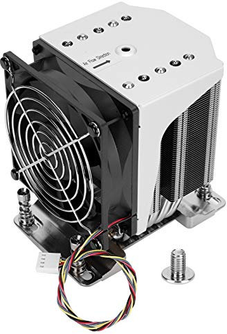 CPU Cooler Square&Narrow,Cooling Fan Silent Wings Radiator Computer Supplies SNKP0064AP4 AMD EPYC 7000 Socket SP3 Computer Supplies CPU Air Cooler