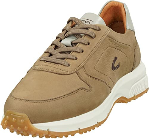 camel active Herren Flux Sneaker, Taupe, 44 EU