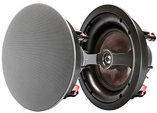 Soundavo IC-860CF Premium High-Resolution in-Ceiling 2-Way 8 Speaker (Pair)