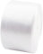POPOYU Satinband Weiß 50mm, 23 Meters Dekoration Präsent Geschenkband breit Schleifenband, Stoffband für kleid Hochzeit, Taufe und Geburtstag Geschenke,Satin Dekoband, Deko Band Geschenkverpackung