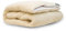 Terschellinger Lammflor Wollunterbett - 100% IWS-Schurwollauflage - 2-in-1 ganzjährige Matratzenauflage mit weicher Wolle und kühlender Baumwolle - 80 x 200 cm Single Size