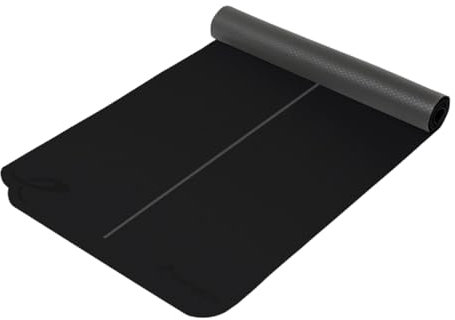 ENERGETICS Unisex – Erwachsene Yoga Matte-420628 Matte, Black/Anthracite, Einheitsgröße