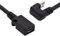NFHK 5Pin Micro USB 2.0 Male to Female Power Data Extension Cable Opposite U Shape Back Angled Type for Phone Laptop
