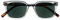 OPULIZE KOI Lese-Sonnenbrille - Große Rechteckige Fassung - Getönte Brillengläser UV400 - Klar - Damen Herren Unisex - Federscharniere - S50-C - +2.50
