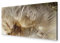 murando - Handart Bilder auf Leinwand 80x40 cm moderne handbelmalte Wandbilder XXL Mehrteilige Wanddekoration 1 Teilige Leinwandbilder Wohnzimmer Design Wand Bild Natur Pusteblume Löwenzahn