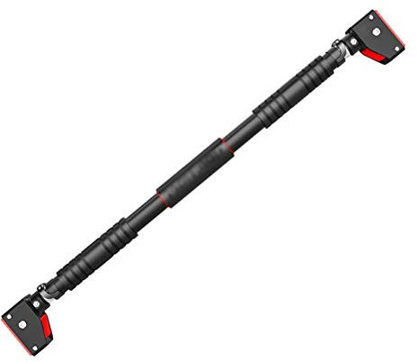 Klimmzugstangen, tragbare Klimmzugstange, 72–170 cm horizontale Stange mit verstellbarer Länge (110)