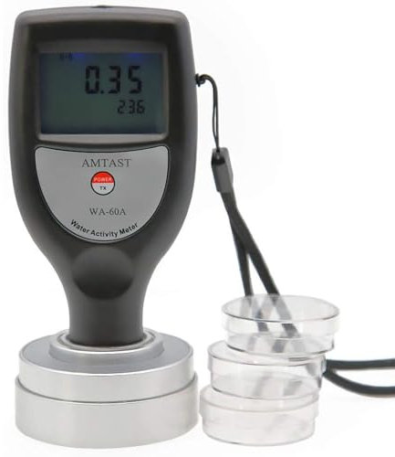 GEJLELDS Wasser-Aktivitätsmessgerät mit Bluetooth-Funktion für PC Smart Food Water Activity Meter WA-60AB