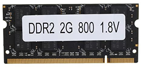 Ujjdwiurgh DDR2 2 GB Laptop Ram 800 MHz PC2 6400 SODIMM 1,8 V 200 pin per Laptop Memory