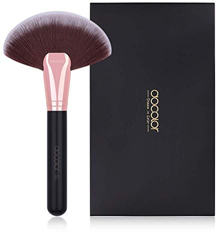 docolor Face Makeup Brushes for Bronzer & blusher | Ultra Soft Synthetic Makeup Brush for Finishing, Highlighting, Contour and Cheek Application - Professional Tool