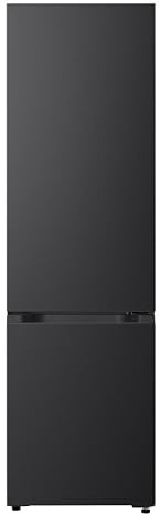 LG NatureFRESH™ GBBS524AEV 203cm No Frost Fridge Freezer - Black Steel - A Rated