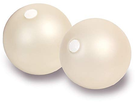 TOGU Toning Ball 2er Set Perlmutt Pilates Yoga Bewegung Fitness Durchmesser 10cm, 0,5 kg