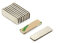 Magnetastico | 10 Stück selbstklebende Neodym Magnete N52 Rechteck 40x10x1 mm | Extra starke Klebemagnete mit 3M Klebeband | Magnetastico flache Magnete mit Klebefolie Magnet selbstklebend stark