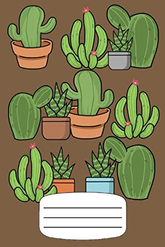Succulent Plants Book Cactus Journal Succulent Journal Cactus Notebook: Cactus & Succulents Gifts