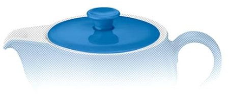 Deckel zur Teekanne 1,1 l lavendel