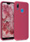 kwmobile Hülle kompatibel mit Huawei P20 Lite Hülle - weiches TPU Silikon Case - Cover geeignet für kabelloses Laden - Granatapfelrot