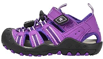 Kamik Jungen Unisex Kinder Crab Sandale, Purple/Orchid, 25 EU