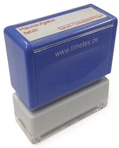 TimeTEX Siebdruck-Stempel Perpetuum, Hausaufgabe fehlt 62316