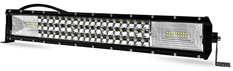 LARS360 270W LED Zusatzscheinwerfer, 12-24V DC Flutlicht Reflektor 7D Combo LEDs Work Light Bar IP67 Scheinwerfer Arbeitslicht für Offroad SUV UTV ATV Arbeitslampe Traktor Bagger LKW KFZ