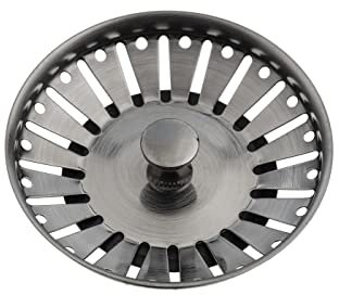 Reginox 3,5 Zoll Siebkorb R30608 GUN METAL für Spüle MIAMI/Ersatzteil