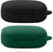 Msiall Silicone case compatibile con OnePlus Buds Pro 2, [Supporta la ricarica wireless] [Custodia protettiva antiurto] Simpaticodi cartoni 3D black Green