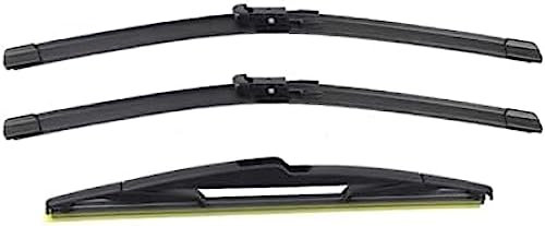 Scheibenwischerblätter vorne und hinten, für Vauxhall, für Opel, für Zafira B 2005–2011, Scheibenwischer, 28 Zoll + 22 Zoll + 14 Zoll Scheibenwischer
