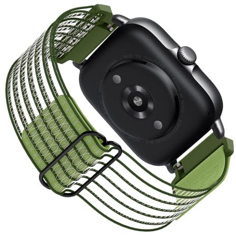 Nylon Loop Armband Kompatibel Mit Amazfit GTS 4 Mini, GTS 3, GTS 2 Mini, 20mm Nylon Sport Einstellbar Armbänder für Amazfit GTS 2e / GTR 42 mm/Bip/Bip S/Bip U Frauen Männer