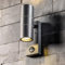 CGC Lighting Up Down Outside Outdoor Wall Light LED GU10 PIR Motion Sensor Waterproof Garden Patio Porch Lamp Security (Grey)