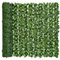 OWIJI Edera Finta Da Esterno Per Balcone Siepe 1x3 M Pianta Ringhiera Foglie Decorativa Erba Sintetica Frangivista Pannello Terrazzi Parete Verde