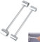 NQEUEPN 2pcs Hinges Gap Adjusting Wrench, 0.55-0.98in Door Hinge Repair Tool Door Hinge Adjustment Tool Hinge Bender Hinge Adjustment Wrench Tool for Fire Clean Room Security Door