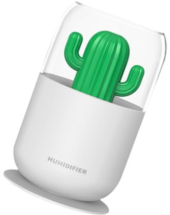 IMIKEYA Humidificador De Cactus Creativo Mini Pulverizador De Niebla Con Carga Usb y Hogar Oficina
