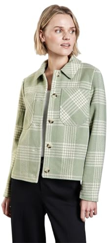 Street One Damen Karierte Jacke