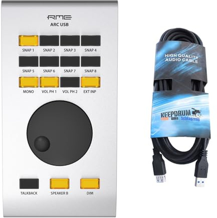 RME ARC USB Fernsteuerung für TotalMix FX mit keepdrum USB-Verlängerungskabel