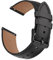 Vancle Uhrenarmband 20mm Damen Herren, Lederarmband Smartwatch Armband 20mm, Ersatzarmbänder mit Edelstahl Metall Schnellverschluss Zubehör für Universal Uhren