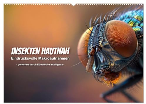 Insekten hautnah (Wandkalender 2026 DIN A2 quer), CALVENDO Monatskalender: Detailreiche und beeindruckende Makroaufnahmen (CALVENDO Tiere)