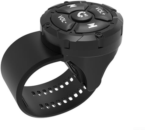 Controlador multimedia inalámbrico con botón remoto, ideal para entusiastas del aire libre y ciclistas