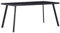 Homvdxl Glas-Esstisch mit Stahlbeinen, 180 x 90 cm, rechteckig, Glastisch für 4-6 Personen, Küche, Esszimmer, Familienarbeitsplatz