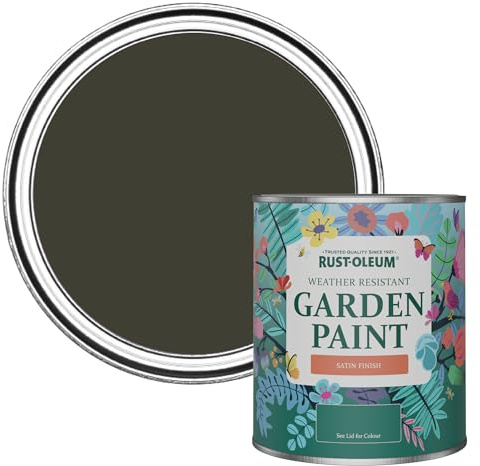 Rust-Oleum Mould Resistant Garden Paint in Satin Finish - Wallington 750ml