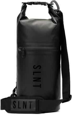 Silent Pocket SLNT Waterproof Faraday Dry Bag Military-Grade Nylon 10 Liter Faraday Bag - RFID Signal Blocking Dry Bag/Waterproof Backpack Protects Electronics from Water, Spying, Hacking