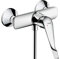 hansgrohe Duscharmatur Novus (Aufputz Duschmischer mit extra langem Griff, für 1 Funktion) Chrom
