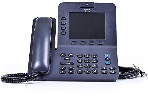 Cisco IP 8945 (Bluetooth, Hands Free Functionality, System Phone, IP Phone:IP enabled, Video Phone, Built-in Camera) (Certified Refurbished)