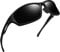 Joopin Sportbrille Herren Polarisiert Sportsonnenbrille Polbrille und Radsportbrille Fahrerbrille Schnelle Brille Schwarz Sportlich Sonnenbrille Autofahren UV400 (Matt Schwarz)