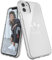 adidas Originals Compatible with iPhone 11 Case, Large Logo Print, Transparent Protective Mobile Phone Case – Transparent