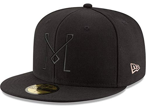 New Era 59Fifty Fitted Cap - Black MLS Inter Miami - 7 1/8